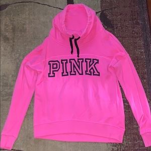 PINK high neck sweatshirt